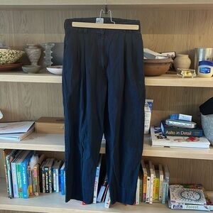 Wray NYC faded black barrel-like cotton pants size 4
